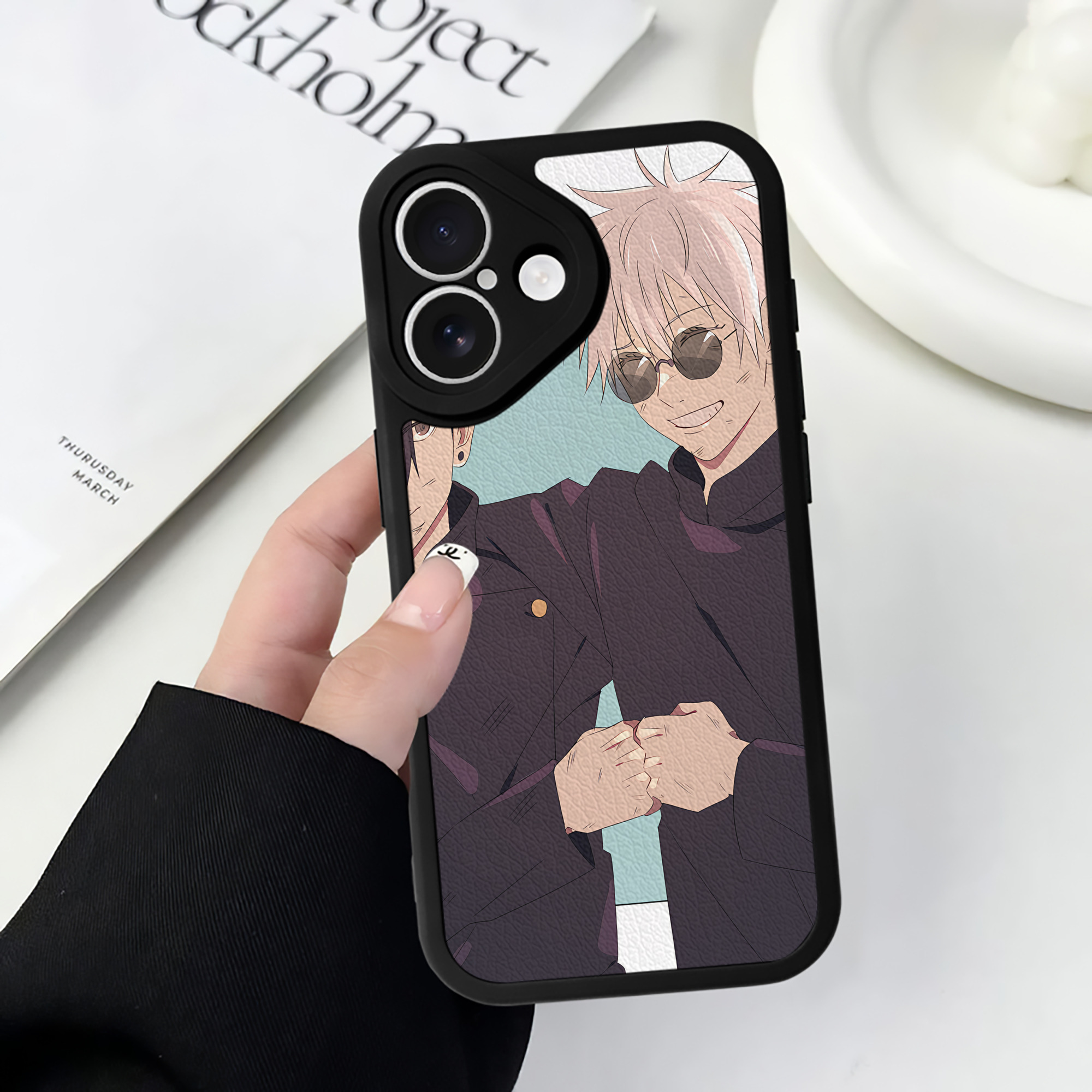 （画像用） SPY×FAMILY间谍家家酒 【iPhone 16シリーズ対応】シリコンスマホケース（レザー調） 材質：シリコン